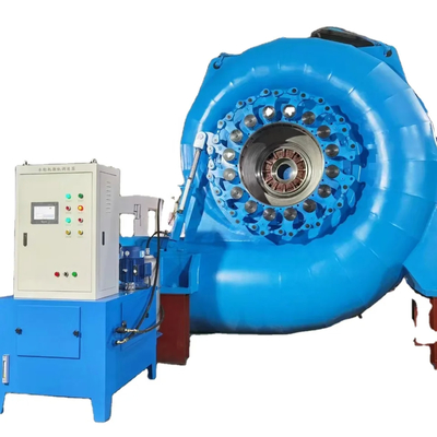 Stainless Steel Runner Material Kaplan Hydro Turbine Generator for 5-50m Rated Head