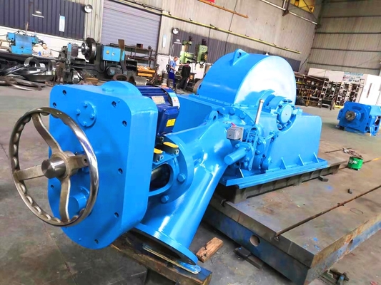 Vertical/Horizontal 200kW-30MW Turgo Turbine Generator 50-400m Head 500-3000rpm Speed