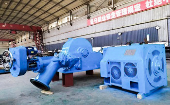 Vertical Water Turbine Generator 500-3000rpm 50-400m Head 50Hz/60Hz Frequency