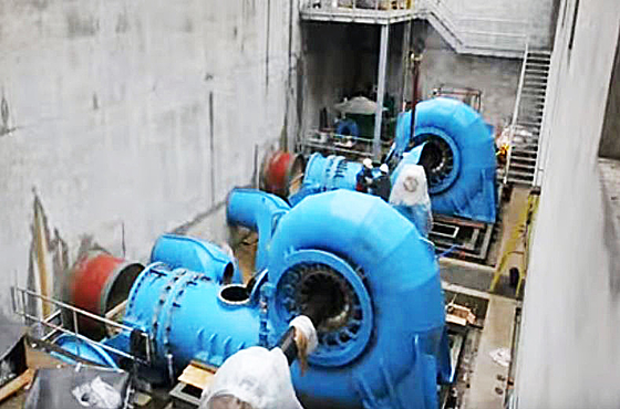 Vertical or Horizontal Francis Water Turbine Generator Stainless Steel Runner