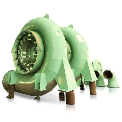 Custom Steel and Stainless Steel Francis Turbine Generator Durability for Various Water Heads