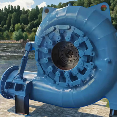 Vertical Or Horizontal Francis Hydraulic Turbine Generator With Rated Power Of 300KW-20MW