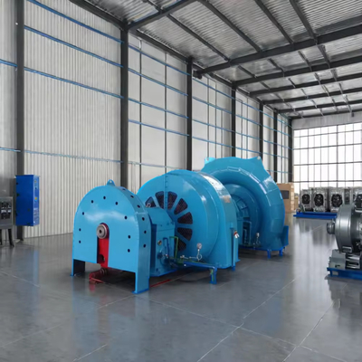 Steel Hydro Turbine Generator 200kw-20mw Capacity 50HZ/60HZ Frequency