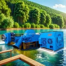 220V-11000V Turgo Turbine 50-400M Rated Voltage 200KW-30MW