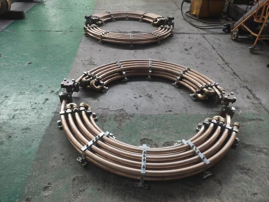 Oil Viscosity Range 10-500 CSt Hydraulic Oil Cooler for Turbine