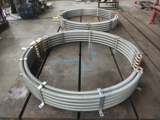 Wall Mounted Hydraulic Turbine Unit Oil Cooler 0-80.C Operating Temperature