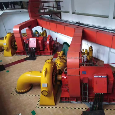 50Hz/60Hz Frequency Rated Water Turbine Generator With Customizable Color And Cooling Method