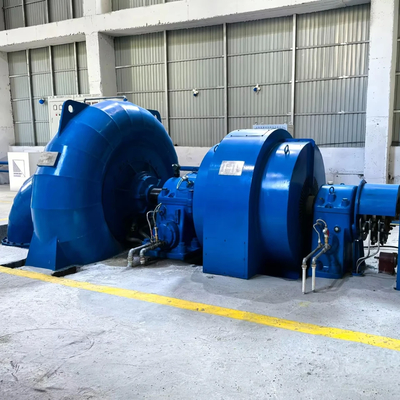 Adjustable 450-1000RPM Vertical Francis Turbine Generator for Low Water Heads of 20-300M