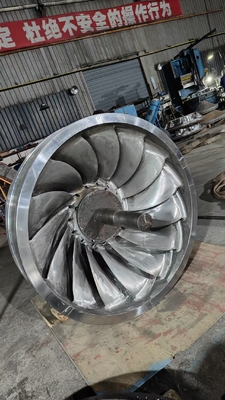 10 Tons Hydro Turbine Runner Customized for 90% Efficiency and Customer Requirements