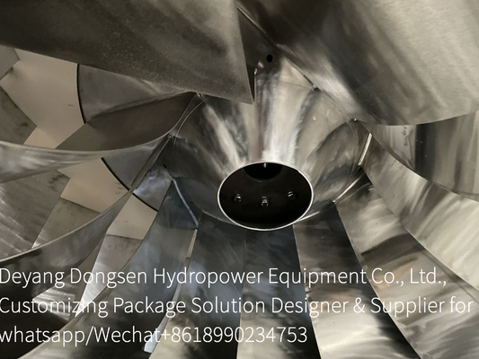 Runner Diameter 0.5 10 Meters Stainless Steel Water Power Turbine for Eco-Friendly and Sustainable Energy Production