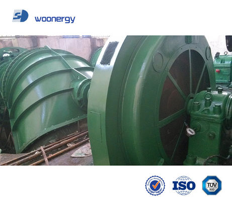 3 Phase Synchronous Generator Francis Hydro Turbine With Design Head 20m To 500m And For Vertical Or Horizontal Installation