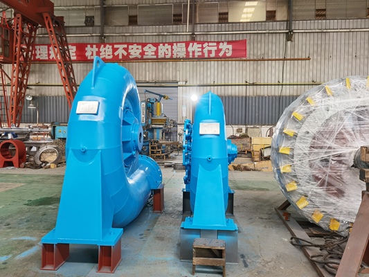 Quiet Water Turbine Generator with 30~50 Years Lifespan and 0.1m3/s to 0.5m3/s Flow Rate for Custom-made or Purchase