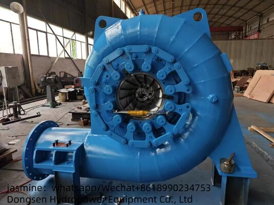 450-1000 RPM Francis Turbine Generator with Microcomputer Governor and IP54 Protection for Hydropower Plants