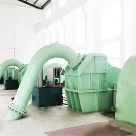 Pelton 1 Mw Hydro Turbine Generator Wide Flow High Efficiency Customized