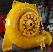 Stainless Steel 800kw+400kwFrancis Turbine Generator  , Water Wheel Turbine For Rivers