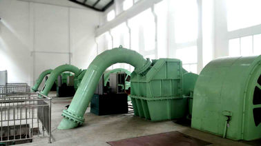 Impeller Pelton Hydro Turbine Generator 100kw With Middle And High Water Head