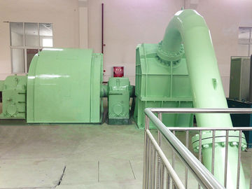 Impeller Pelton Hydro Turbine Generator 100kw With Middle And High Water Head