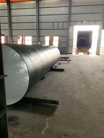 Penstock Pipe Spiral Welded Steel Pipe Turbine Spare Parts For Hydropower Welded Steel Tube