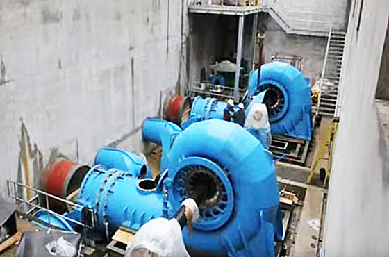 Hydro Electric Alternative Energy 300rpm Francis Turbine Generator
