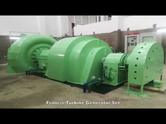 Stainless Steel Francis Turbine Generator  , Water Wheel Turbine For Rivers
