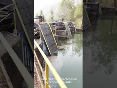 Trash Rake Hydro Screening Equipment Rubbish Collector Water Intake Cleaner Trash Cleaning Machine f