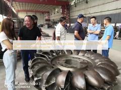 Stainless Steel Hydro Turbine Runner for Inlet Pressure up to 10 MPa in Renewable Energy Projects