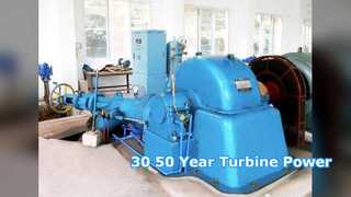 Durable Turgo Turbine 30-50 Year Lifespan