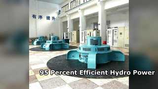 95 Percent Efficient Kaplan Hydro Turbine Generator