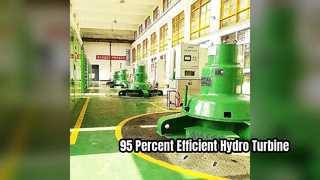 High Efficiency Kaplan Hydro Turbine Generator 95 Percent