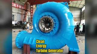 Water Turbine Generator for Clean Energy Production