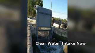 Trash Rack Cleaner Automatic Manual Water Intake Maintenance