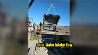 Trash Rack Cleaner: Clear Water Intake