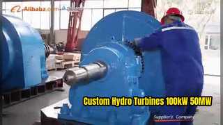Custom Hydroelectric Turbine Solutions 100kW to 50MW