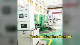 Custom Hydro Turbine Runner 150-1000RPM