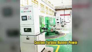 Custom Hydro Turbine Runner 150-1000RPM
