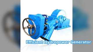 Turgo Turbine Generator 220 380v Hydropower Power