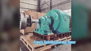 Francis Turbine Generator Power Your Projects