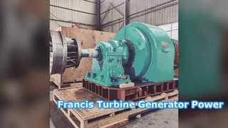 Francis Turbine Generator Power Your Projects