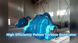 High Efficiency Pelton Turbine Generator for Hydro Power