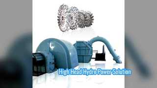 High Head Pelton Turbine Generator Custom Hydro Solutions