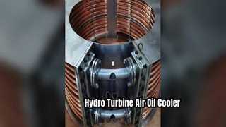 500x500x500mm Air Oil Cooler Hydro Turbine Cooling