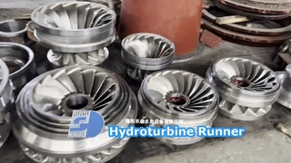 Stainless Steel 13-Blade Francis Runner – Medium/High Head Application