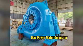Water Turbine Generator 60Hz 50Hz Max Power