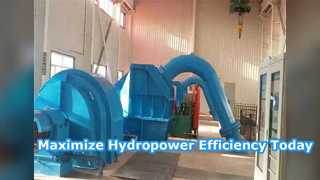 High Efficiency Pelton Turbine Generator for Hydropower