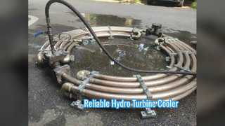 Hydro Turbine Oil Cooler 100Kg Reliable Cooling