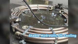 Hydraulic Oil Cooler 10-500 CSt OEM Right