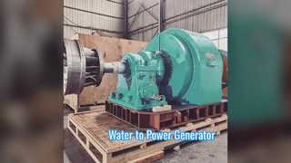 Francis Turbine Generator: Efficient Water to Power