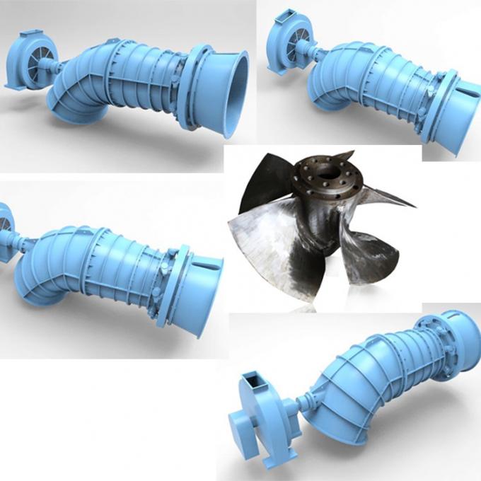 Bulb Type Tubular Mini Hydro Turbine Hydroelectric Power Plant Generator