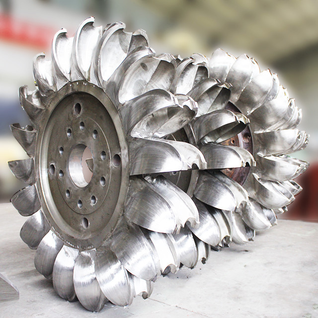 Stainless Steel Pelton Turbine Wheel 500KW 5000KW