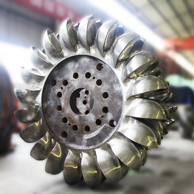 6 Nozzle 1300m Pelton Wheel Hydro Turbine Runner